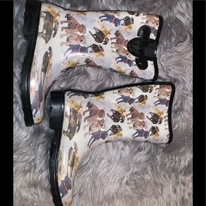 natural reflections rain boots